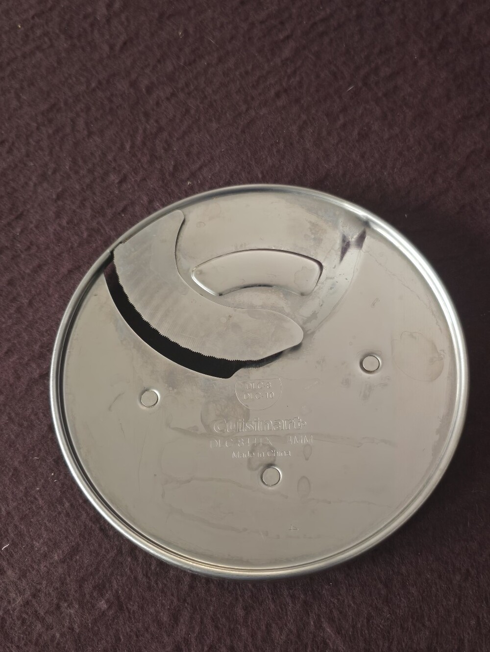 Cuisinart DLC-844TX 4mm Slicing Disc Blade DLC-8 7-Cup Food Processor Part